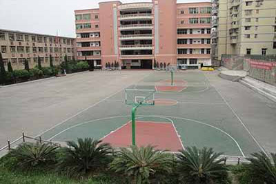 贵阳市体育学校-篮球场