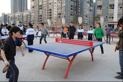 大竹县职业中学-乒乓球比赛
